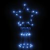 vidaXL Christmas Tree with Spike Blue 108 LEDs 180 cm