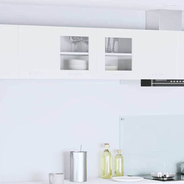 vidaXL Hanging Cabinet with Door White 80 x 31 x 40 cm Engineered Wood