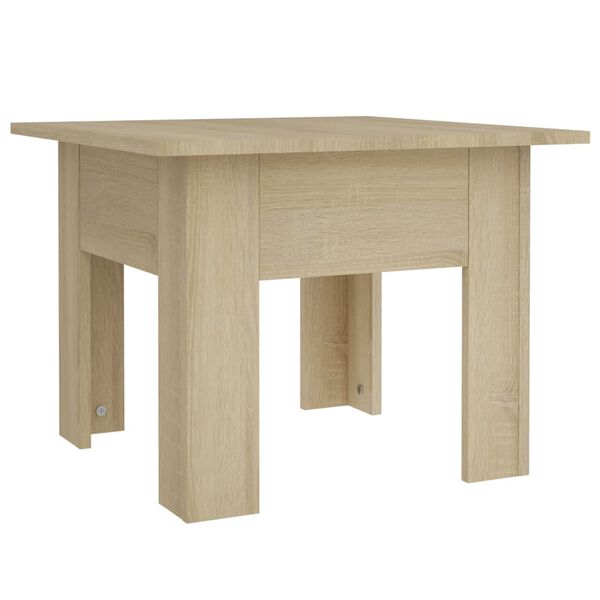 vidaXL Coffee Table Sonoma Oak 55x55x42 cm Engineered Wood