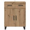 vidaXL Sideboard Artisan Oak 69.5 x 34 x 90 cm Engineered Wood