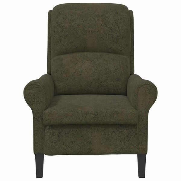 vidaXL Armchair Army green 76 x 94 x 102 cm Faux Leather
