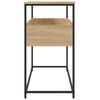 vidaXL Console Table Sonoma Oak 100x40x75 cm Engineered Wood