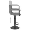 vidaXL Bar Stools 2 pcs Light Grey Velvet