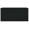 vidaXL Storage Box Black oak 100 x 42 x 46 cm Engineered Wood