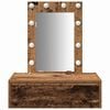 vidaXL Dressing Table Brown 60 x 40 x 70 cm Engineered Wood