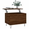 vidaXL Coffee Table Brown Oak 60x44.5x45 cm Engineered Wood