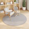 vidaXL Area Rugs Round Cream &Oslash; 120 CM