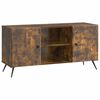 vidaXL TV Cabinet Smoked Oak 102 x 34.5 x 50 cm Engineered Wood