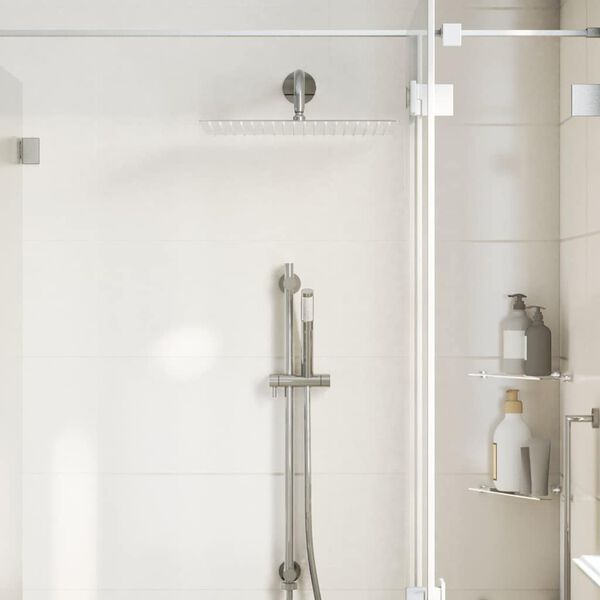 vidaXL Rain Shower Head Stainless Steel 304 40x40 cm Square