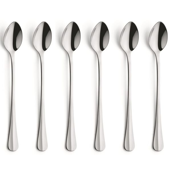 Amefa 6 Piece Iced Teaspoon Set Baguette