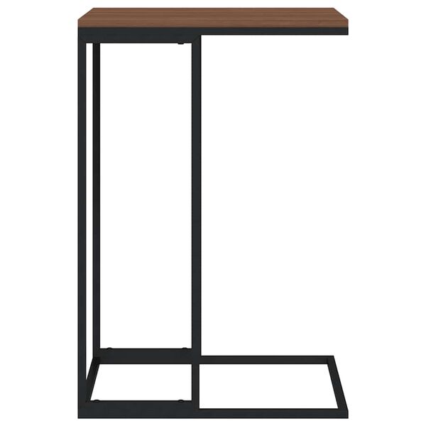vidaXL Side Table Black 40x30x59 cm Engineered Wood