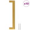 vidaXL Cabinet Handles 10 pcs Gold 160 mm Stainless Steel