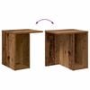 vidaXL End Table Old Wood 37 x 32 x 40 cm Engineered Wood