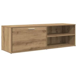 vidaXL TV Cabinet Artisan Oak 120x34x37 cm Engineered Wood