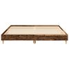 vidaXL Bed Frame without Mattress Old Wood 180x200cm Engineered Wood