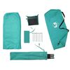vidaXL Beach Tent Sea Green Waterproof