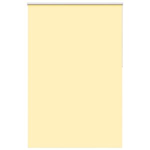 vidaXL Roller Blind Blackout Yellow 155x230 cm Fabric Width 151.6 cm Polyester