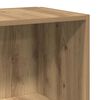 vidaXL Side Table Artisan Oak 33x33x34 cm Engineered Wood