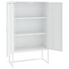 vidaXL Highboard White 80x35x135 cm Steel