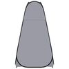 vidaXL Pop Up Shower Tent Grey