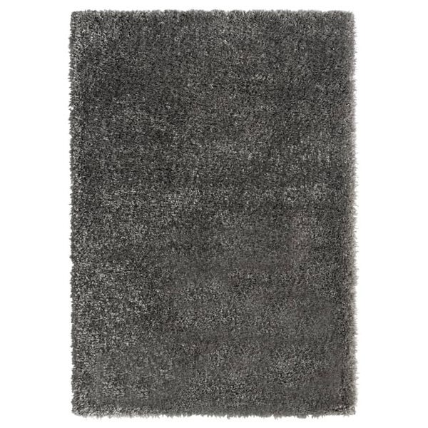 vidaXL High Pile Shaggy Rug Anthracite 160x230 cm 50 mm