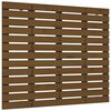 vidaXL Wall Headboard Honey Brown 81x3x91.5 cm Solid Wood Pine