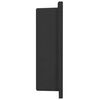 vidaXL Shower Niche Matt Black 41x36x10 cm