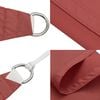 vidaXL Sunshade Sail Oxford Fabric Triangular 3x3x3 m Terracotta