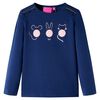 Kids' T-shirt with Long Sleeves Navy 116