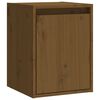 vidaXL Wall Cabinet Honey Brown 30x30x40 cm Solid Wood Pine