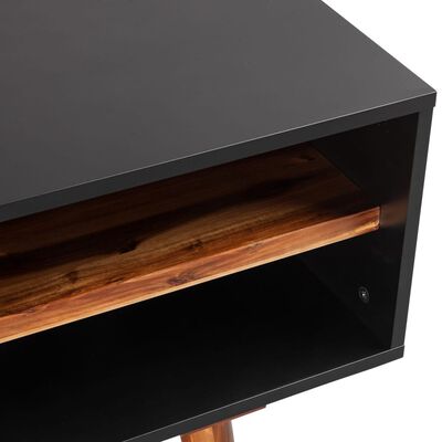 vidaXL Solid Acacia Wood TV Cabinet 120x35x50 cm