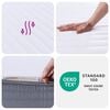 vidaXL Foam Mattress Medium Soft 100x200 cm
