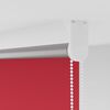vidaXL Roller Blind Blackout Red 130x210 cm Fabric Width 126.6 cm Polyester