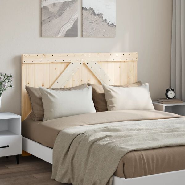 vidaXL Headboard 140x104 cm Solid Wood Pine