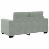 vidaXL Sofa Set 3 pcs Grey Velvet