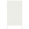 vidaXL Privacy Screen White 100 x 50 x 180 cm Steel