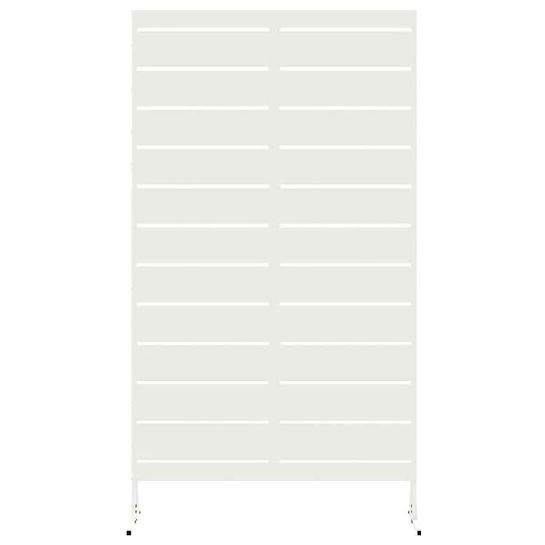 vidaXL Privacy Screen White 100 x 50 x 180 cm Steel