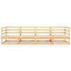 vidaXL Garden 4-Seater Sofa Solid Pinewood