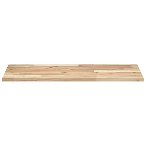 vidaXL Floating Shelf 60x40x2 cm Untreated Solid Wood Acacia