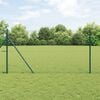 vidaXL Hexagon Fence Green 1.2 x 10 m PVC