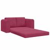 vidaXL Sofa Bed Wine Red 148 x 71 x 83 cm Velvet