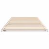 vidaXL Floor Bed Frame White 90 x 220 cm Solid pine wood