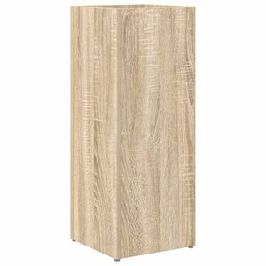 vidaXL Umbrella Stand Sonoma Oak 25 x 24.5 x 64 cm Engineered Wood