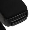 vidaXL Car Armrest Black 14.5x32x(27-46) cm ABS