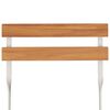 vidaXL Folding Bistro Chairs 6 pcs Solid Wood Acacia and Steel