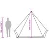 vidaXL Family Tent Tipi 6-Person Blue Waterproof