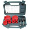 Br&uuml;der Mannesmann Eight Piece Hole Saw Set HSS 44100
