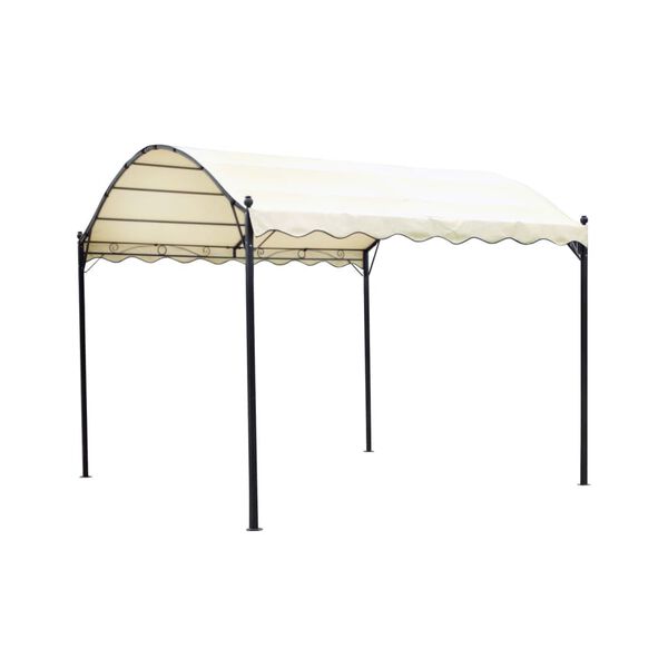 vidaXL Gazebo Fabric Cream White