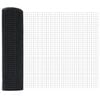 vidaXL Welded Wire Fence Grey 0.5 x 50 m