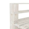 vidaXL 6 Piece Garden Pallets Lounge Set Wood White